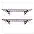 48" x 24" Wall Shelves (2-Pack)