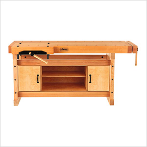 Elite 2000 Woodworking Workbench with SM08 Cabinet