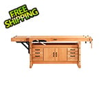 Sjobergs Elite 2500C Woodworking Workbench with SM04 Cabinet