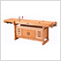 Elite 2500C Woodworking Workbench with SM04 Cabinet and Accessory Kit