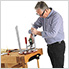 Elite 1500 Woodworking Workbench with SM03 Cabinet