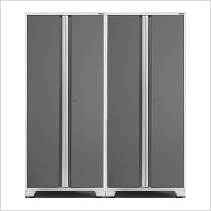 2 x PRO 3.0 Series White Multi-Use Lockers