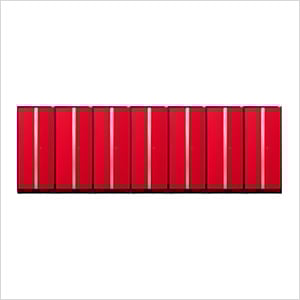 7 x PRO 3.0 Series Red Multi-Use Lockers