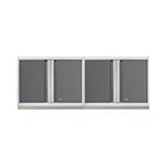 NewAge Garage Cabinets 2 x PRO Series Platinum Wall Cabinets