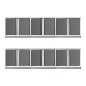 6 x PRO Series Platinum Wall Cabinets