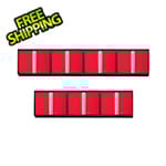 NewAge Garage Cabinets 7 x PRO 3.0 Series Red Wall Cabinets