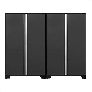2 x BOLD Series Grey 48-Inch RTA Lockers