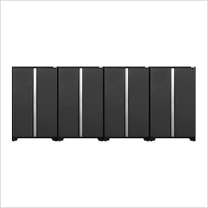4 x BOLD Series Grey 48-Inch RTA Lockers