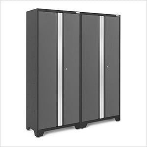 2 x BOLD Series Grey Lockers