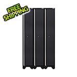 NewAge Products 3 x PRO Series Grey Sports Lockers