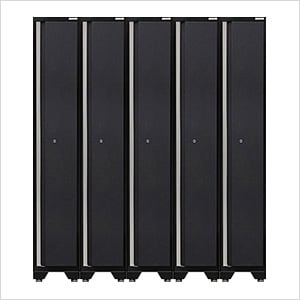 5 x PRO Series Grey Sports Lockers