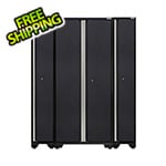 NewAge Garage Cabinets PRO Series Grey 1 x Multi-Use Locker and 2 x Sports Lockers Set