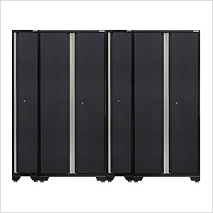 PRO Series Grey 2 x Multi-Use Lockers and 2 x Sports Lockers Set