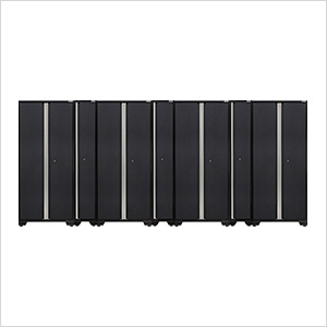 PRO Series Grey 4 x Multi-Use Lockers and 3 x Sports Lockers Set