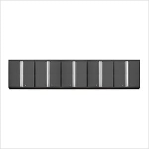 5 x PRO Series Grey Tall Wall Cabinets