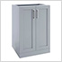 Grey 5-Piece Cabinet Set - 21"