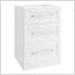 White 4-Piece Cabinet Set