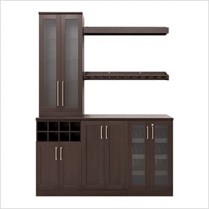 Espresso 7-Piece Cabinet Set