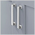 Grey 2-Door Cabinet - 21"