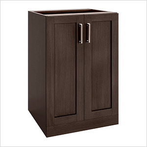 Espresso 2-Door Cabinet