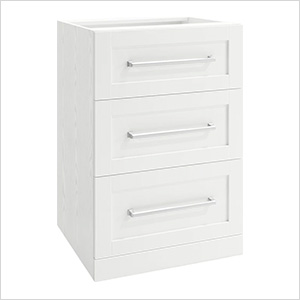 White 3-Drawer Cabinet