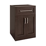 NewAge Home Bar Espresso 2-Door with Drawer Cabinet