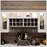 White Wall Wine Rack Cabinet