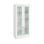 NewAge Home Bar White Tall Wall Cabinet