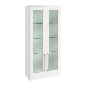 White Tall Wall Cabinet