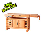 Sjobergs SB119 Professional Woodworking Workbench with SM05 Cabinet