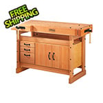 Sjobergs Scandi Plus 1425 Woodworking Workbench with SM03 Cabinet