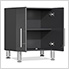 2-Door Mini Garage Garage Cabinet in Graphite Grey Metallic