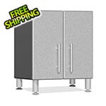 Ulti-MATE Garage Cabinets 2-Door Mini Garage Cabinet in Stardust Silver Metallic