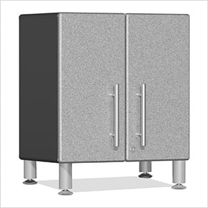 2-Door Mini Garage Cabinet in Stardust Silver Metallic