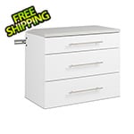 Prepac HangUps 3-Drawer 30" Base Storage Cabinet