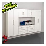 Prepac HangUps 120" Storage Cabinet Set I - 6pc