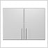 Elite 32-Inch Light Grey Stackable Wall Cabinet