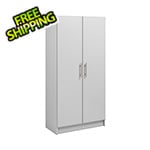 Prepac Elite 32" Light Grey Storage Cabinet