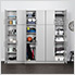 Elite 32" Light Grey Storage Cabinet