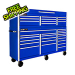 Proslat Blue 72" Rolling Tool Chest Combo