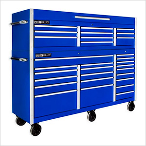 Blue 72" Rolling Tool Chest Combo