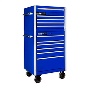 Blue 30" Rolling Tool Chest Combo