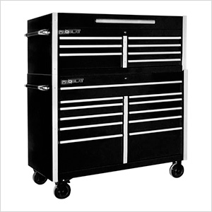 Black 54" Rolling Tool Chest Combo