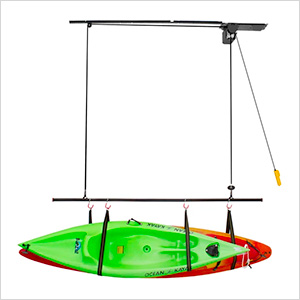 Dual Canoe and Kayak 220 lb. Lift Kit