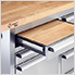 72 in. Stainless Steel Rolling Workbench