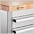 48 in. Stainless Steel Rolling Workbench