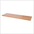 12-Piece Cabinet Kit with Bamboo Worktop in Starfire White Metallic