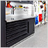 Fusion Pro 5-Piece Garage Workbench System (Black)