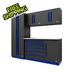 Proslat Fusion Pro 5-Piece Tool Cabinet System (Blue)