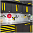 Fusion Pro 6-Piece Garage Cabinet System (Yellow)